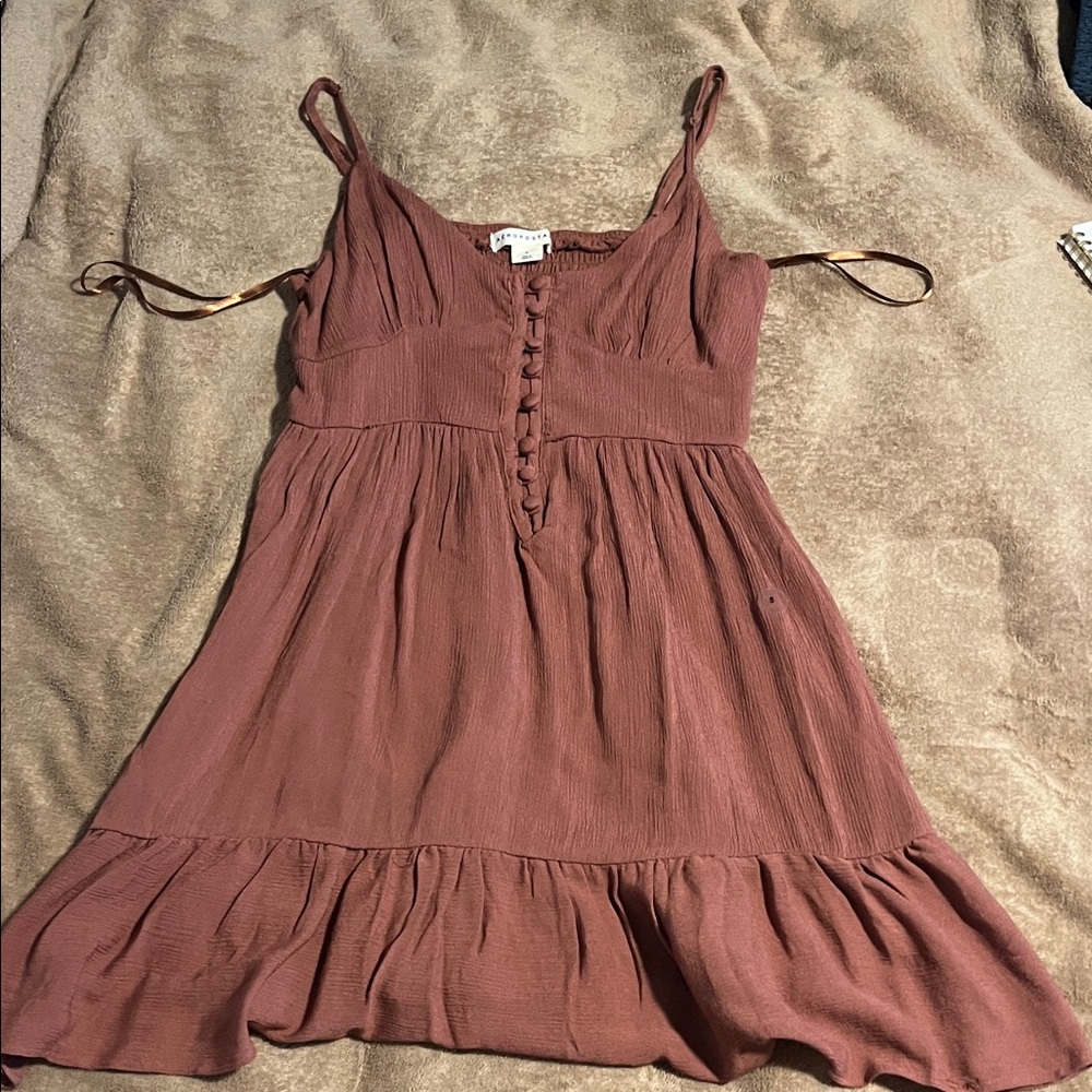 Aeropostale Mauve Textured dress